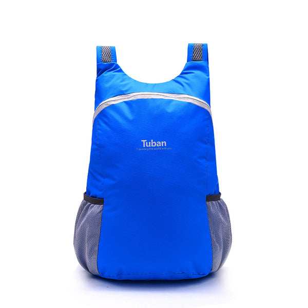 TUBAN Lightweight Nylon Foldable Backpack Waterproof Backpack Folding Bag Portable Men Women Backpack for Travel - waterwings