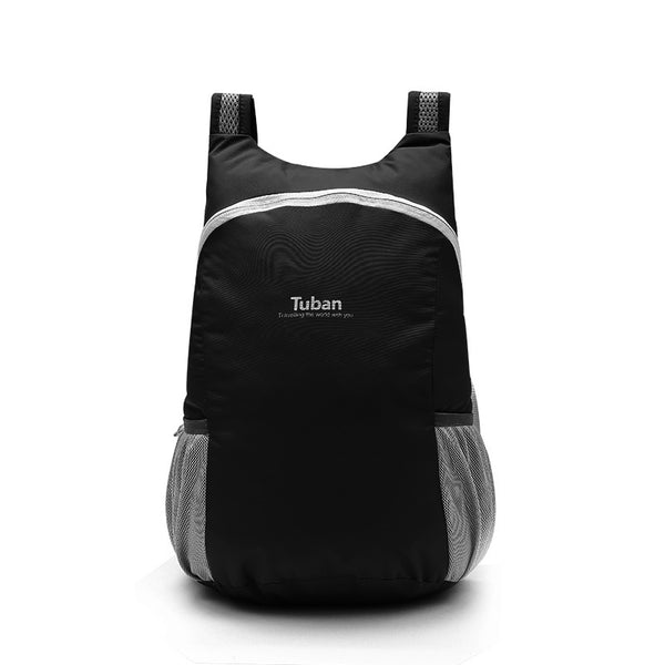 TUBAN Lightweight Nylon Foldable Backpack Waterproof Backpack Folding Bag Portable Men Women Backpack for Travel - waterwings