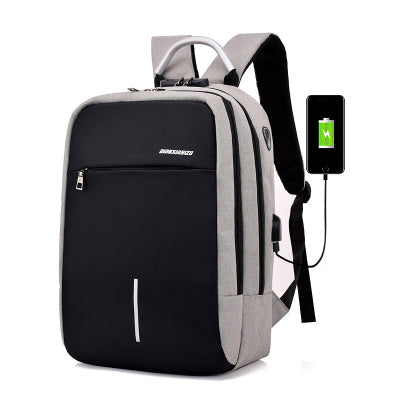 USB Charge Anti Theft Backpack for Men 15 inch Laptop Mens Backpacks Fashion Travel duffel School Bags Bagpack sac a dos mochila - waterwings