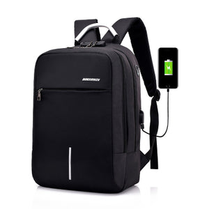 USB Charge Anti Theft Backpack for Men 15 inch Laptop Mens Backpacks Fashion Travel duffel School Bags Bagpack sac a dos mochila - waterwings